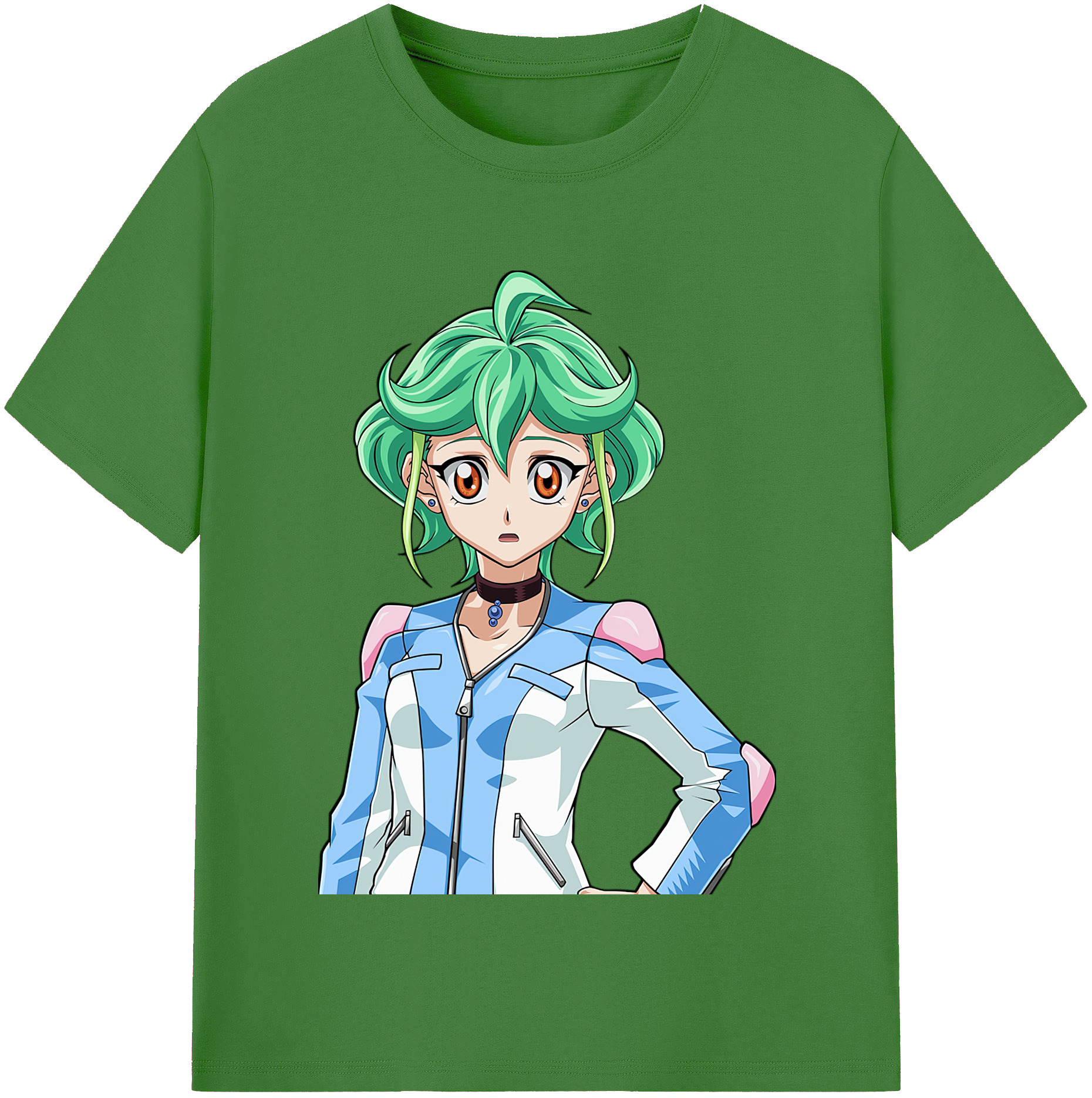 （画像用） 遊☆戯☆王 Yu-Gi-Oh! レディースカジュアルプリントTシャツ（綿100％）